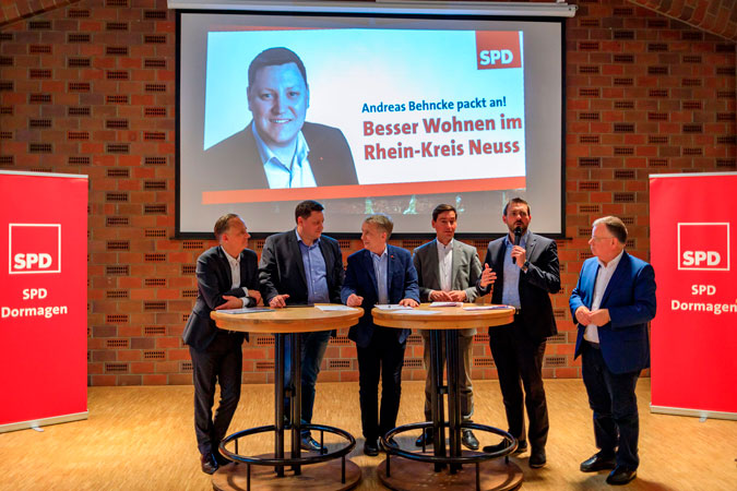 SPD-Landratskandidat  Andreas Behncke will 5000 bezahlbare Wohnungen bauen